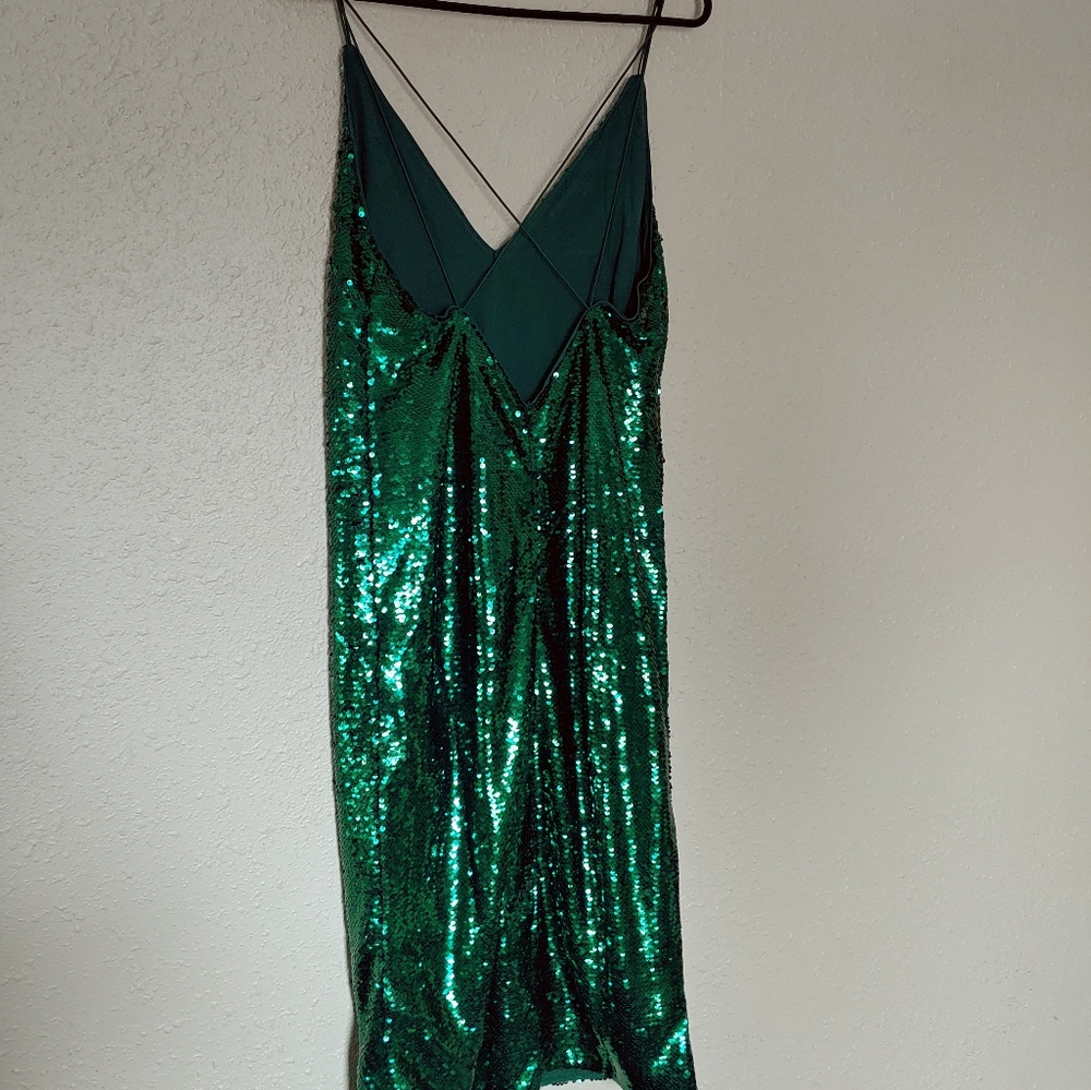 ASOS sequin midi dress